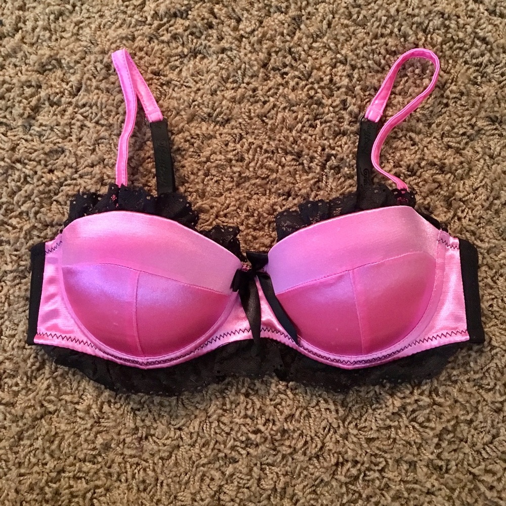 Pink lingerie bra 💕